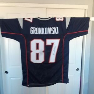 Gronkowski NE Patriots Autographed Jersey W/ COA